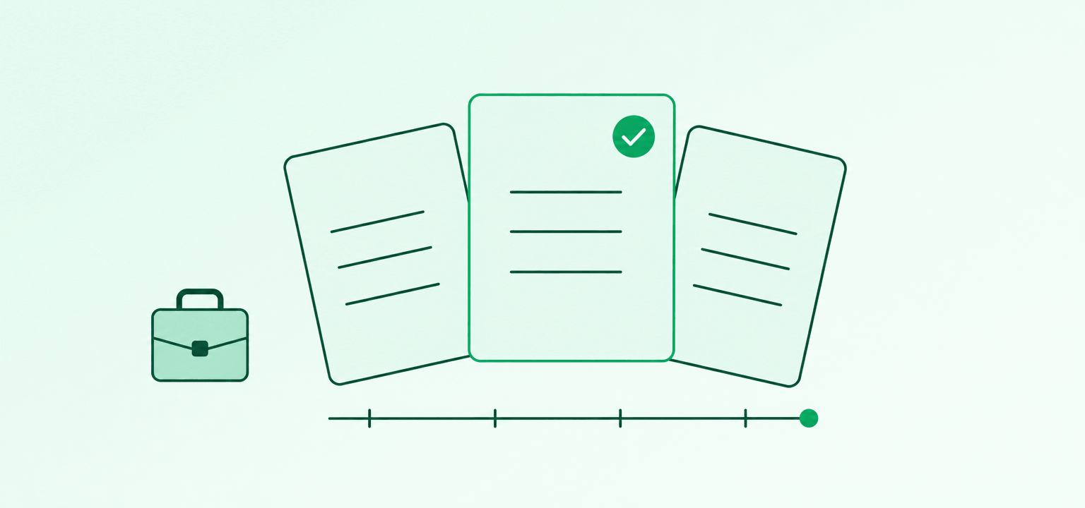Self-Employed Mortgage Application Form template preview